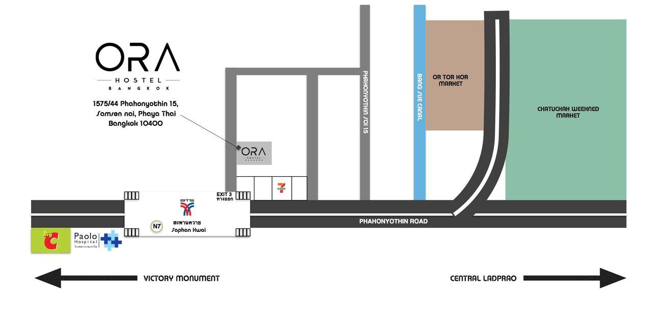 Ora Hostel Bangkok Zewnętrze zdjęcie